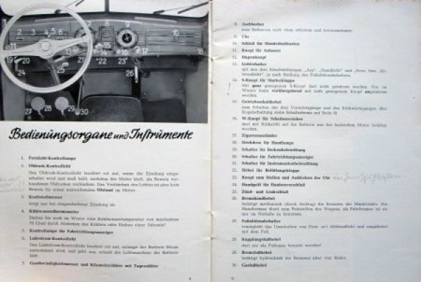 Ford Taunus 1950 Owner Manual (2998)